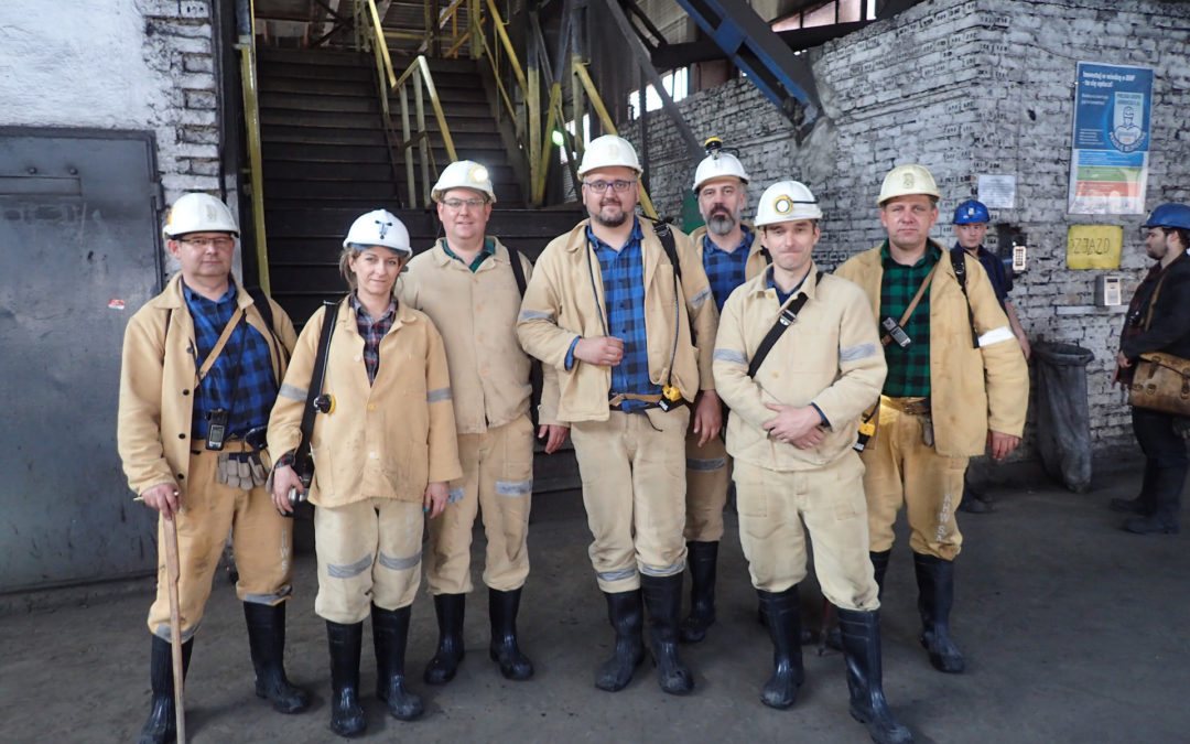 Z wizytą na Kopalni KWK Mysłowice – Wesoła. Zjazd w podziemia tej kopalni na poziom 865m